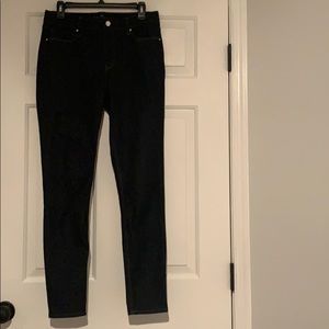 Dark wash jeans